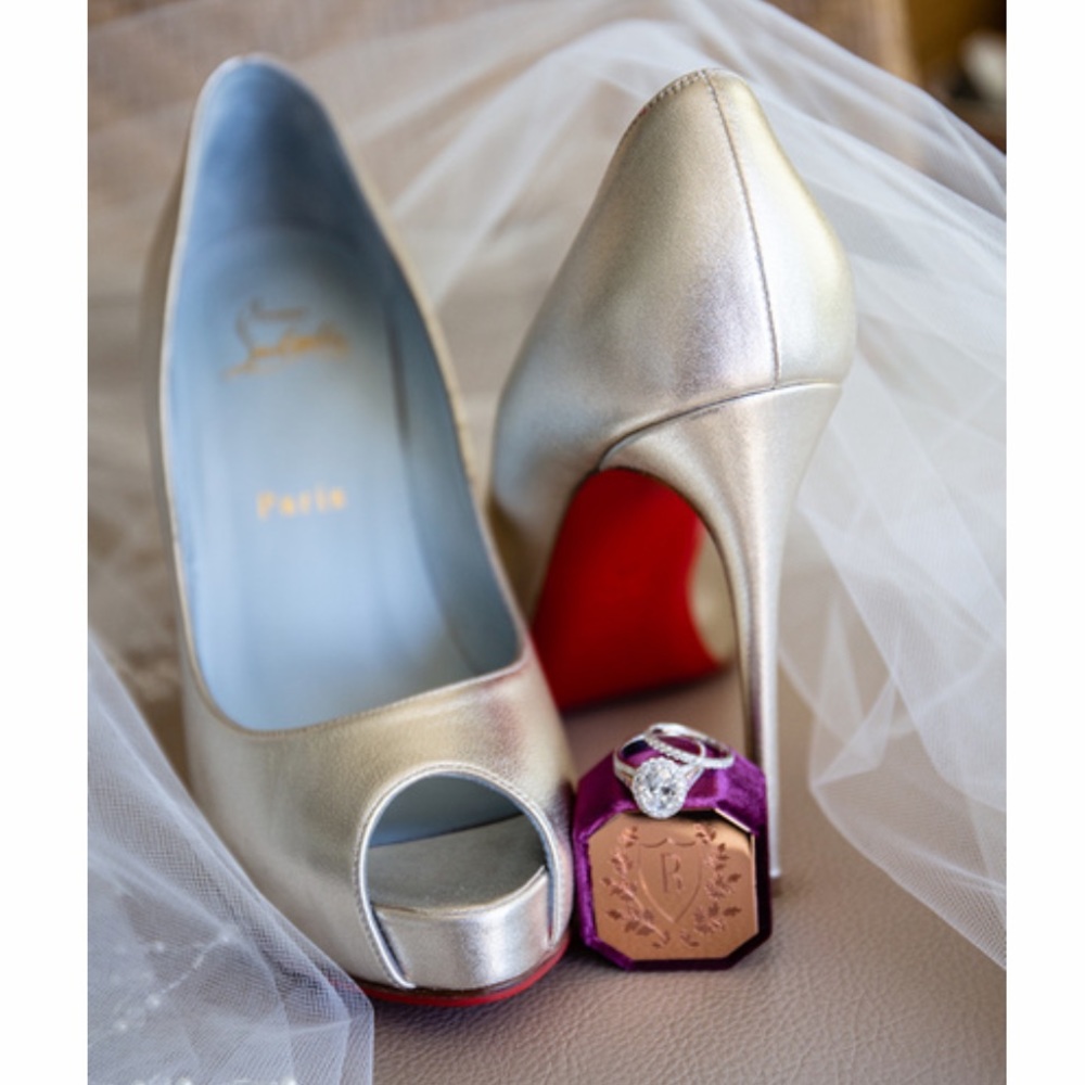Custom made Christian Louboutin Bridal Very Prive